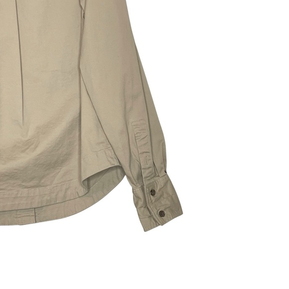 Banana Republic Maverick Tan Twill Button down Shirt size XS - Picture 7 of 14
